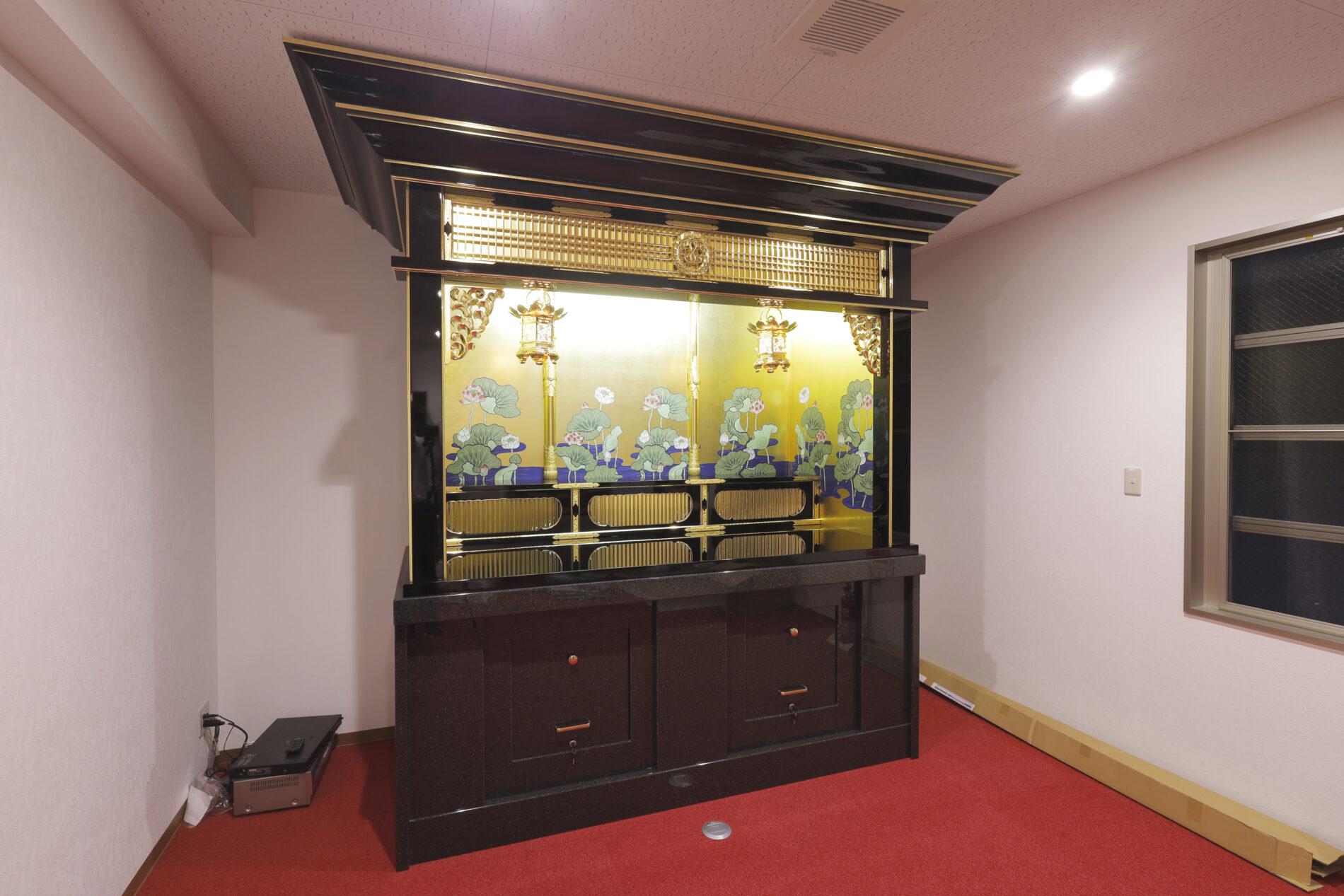 納骨堂 御内佛 施工画像