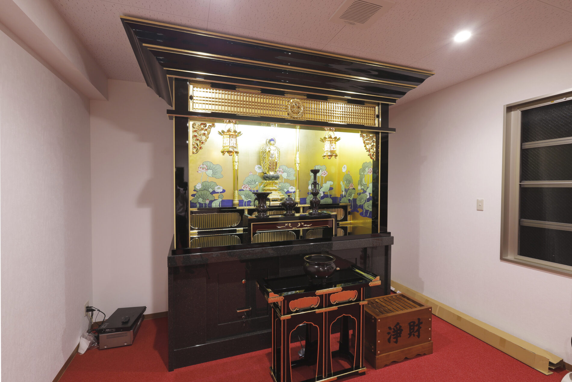 納骨堂 御内佛 施工画像