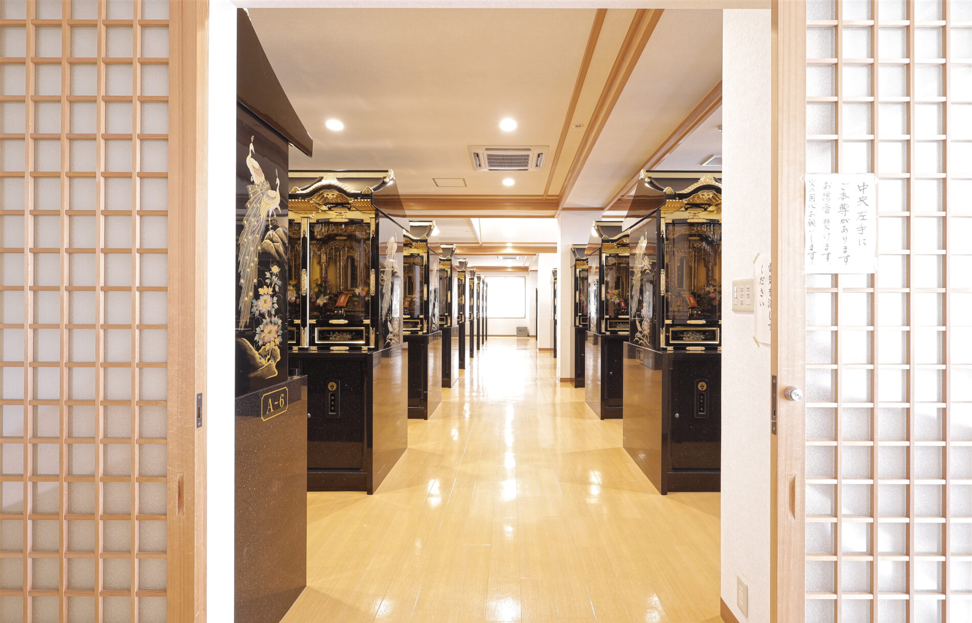 納骨堂 納骨壇 施工画像