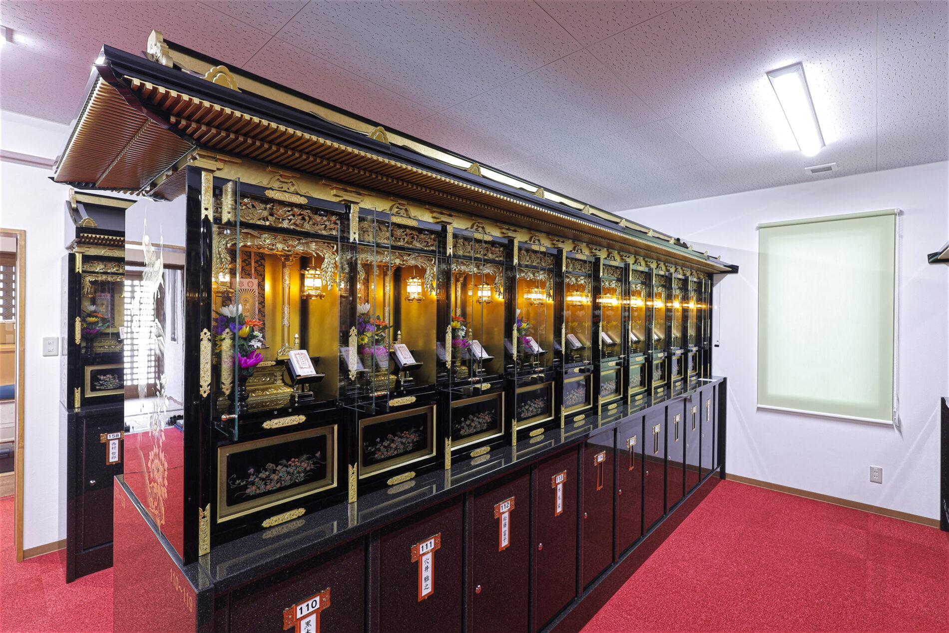 納骨堂 納骨壇 施工画像