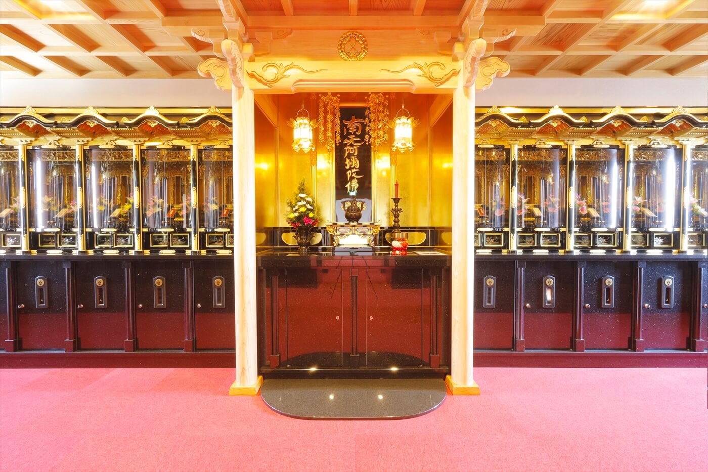 納骨堂　納骨壇施工実績画像