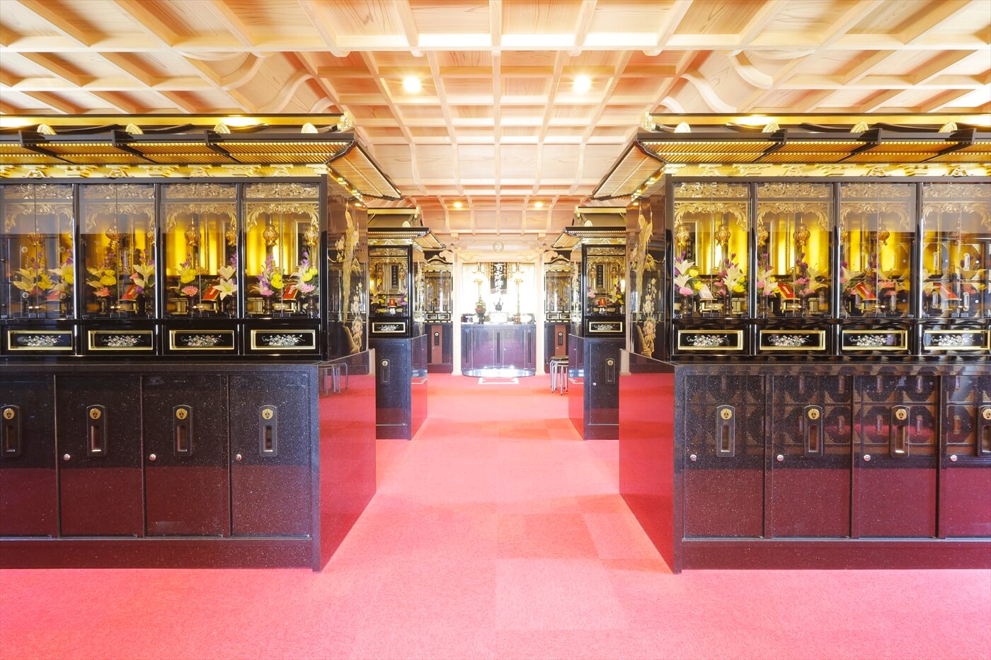 納骨堂　納骨壇施工実績画像