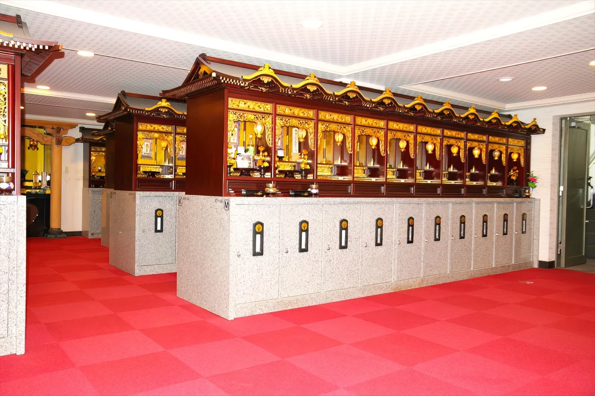 納骨堂　納骨壇施工実績画像