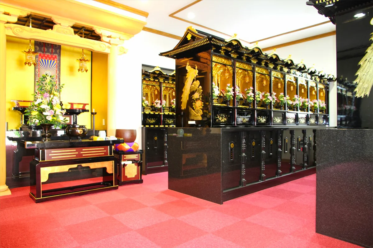 納骨堂　納骨壇施工実績画像