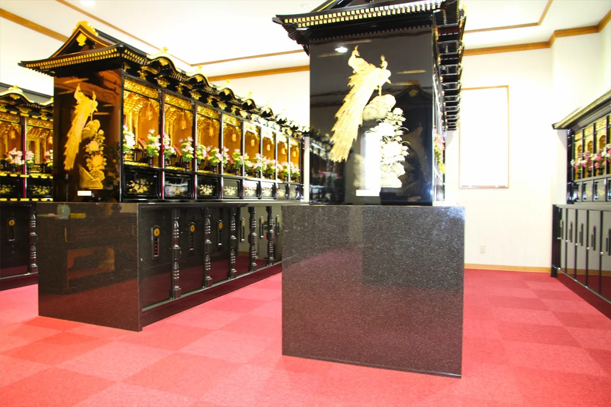 納骨堂　納骨壇施工実績画像
