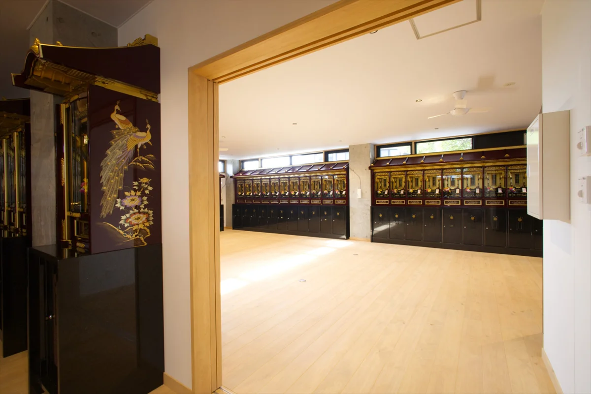 納骨堂　納骨壇施工実績画像