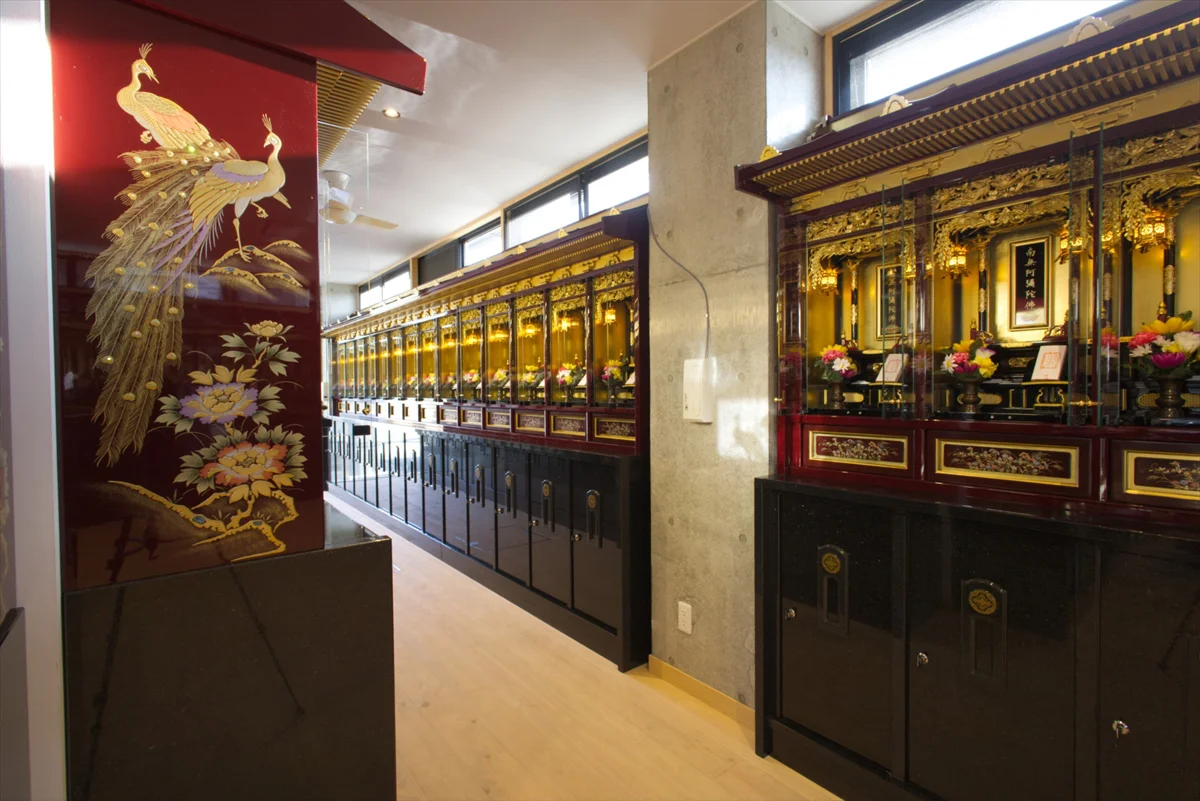 納骨堂　納骨壇施工実績画像