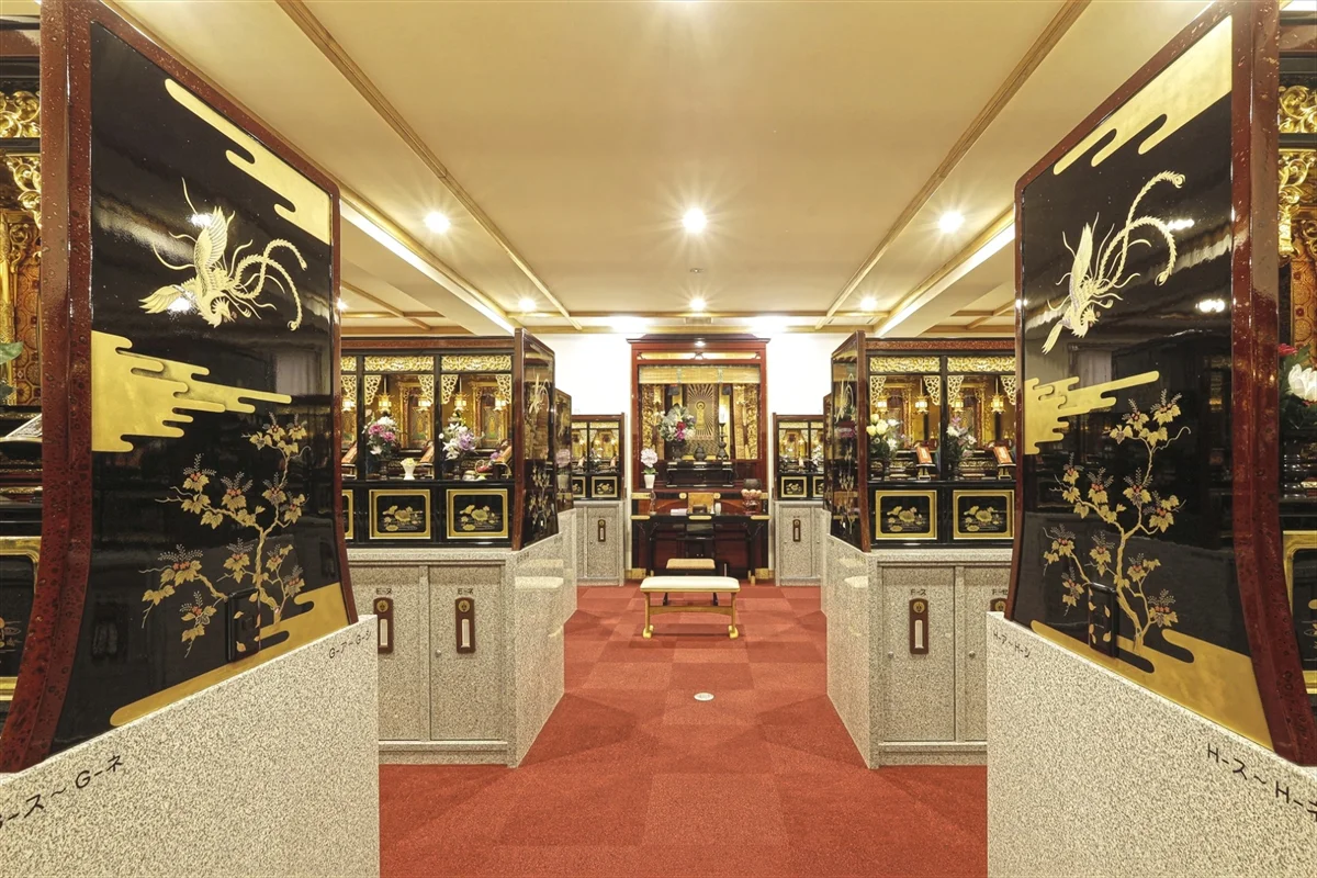 納骨堂　納骨壇施工実績画像
