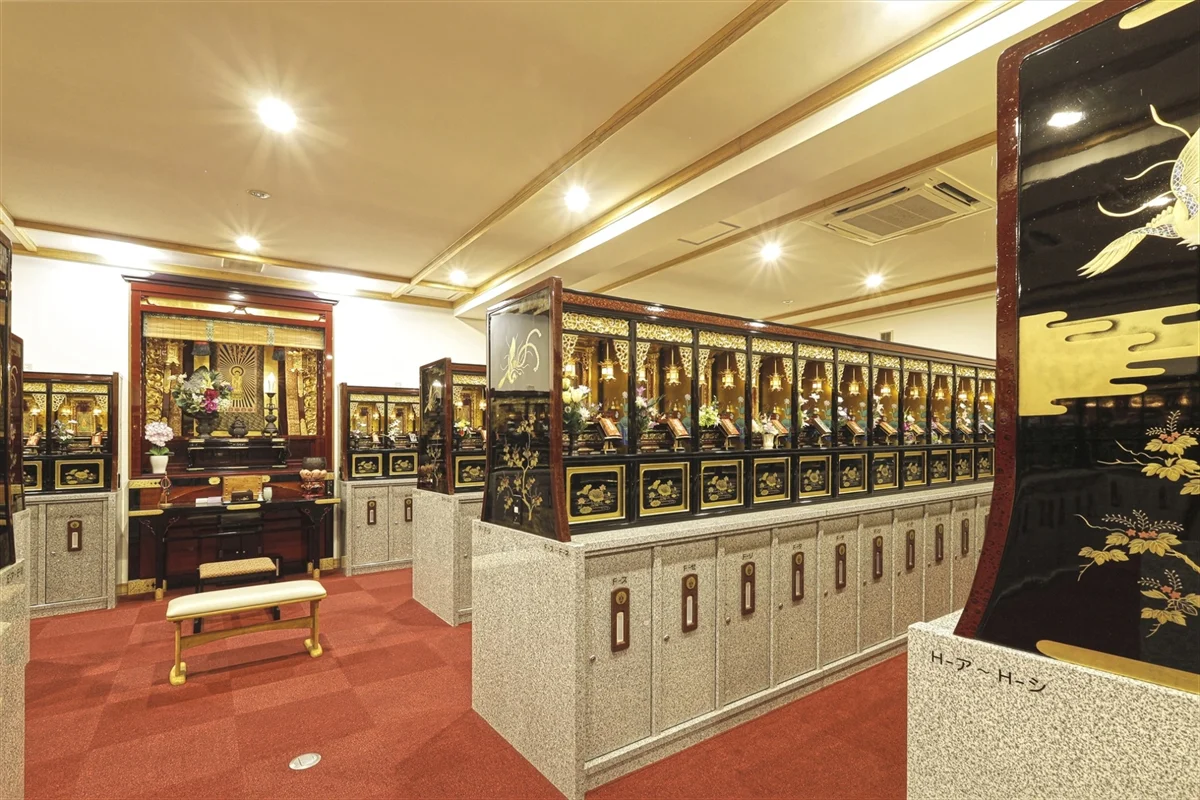 納骨堂　納骨壇施工実績画像