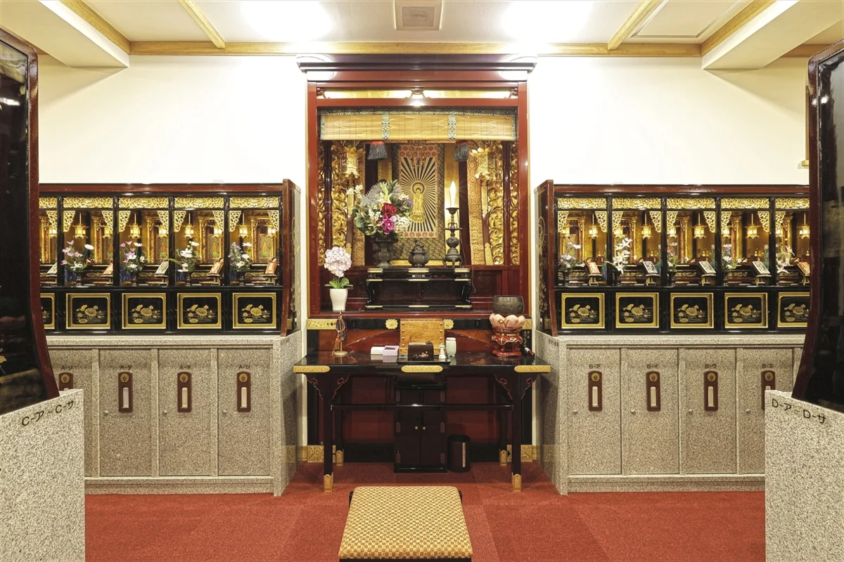 納骨堂　納骨壇施工実績画像