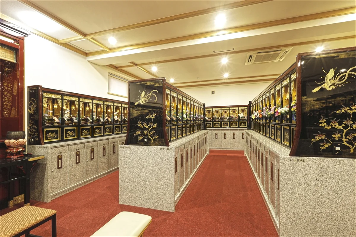 納骨堂　納骨壇施工実績画像
