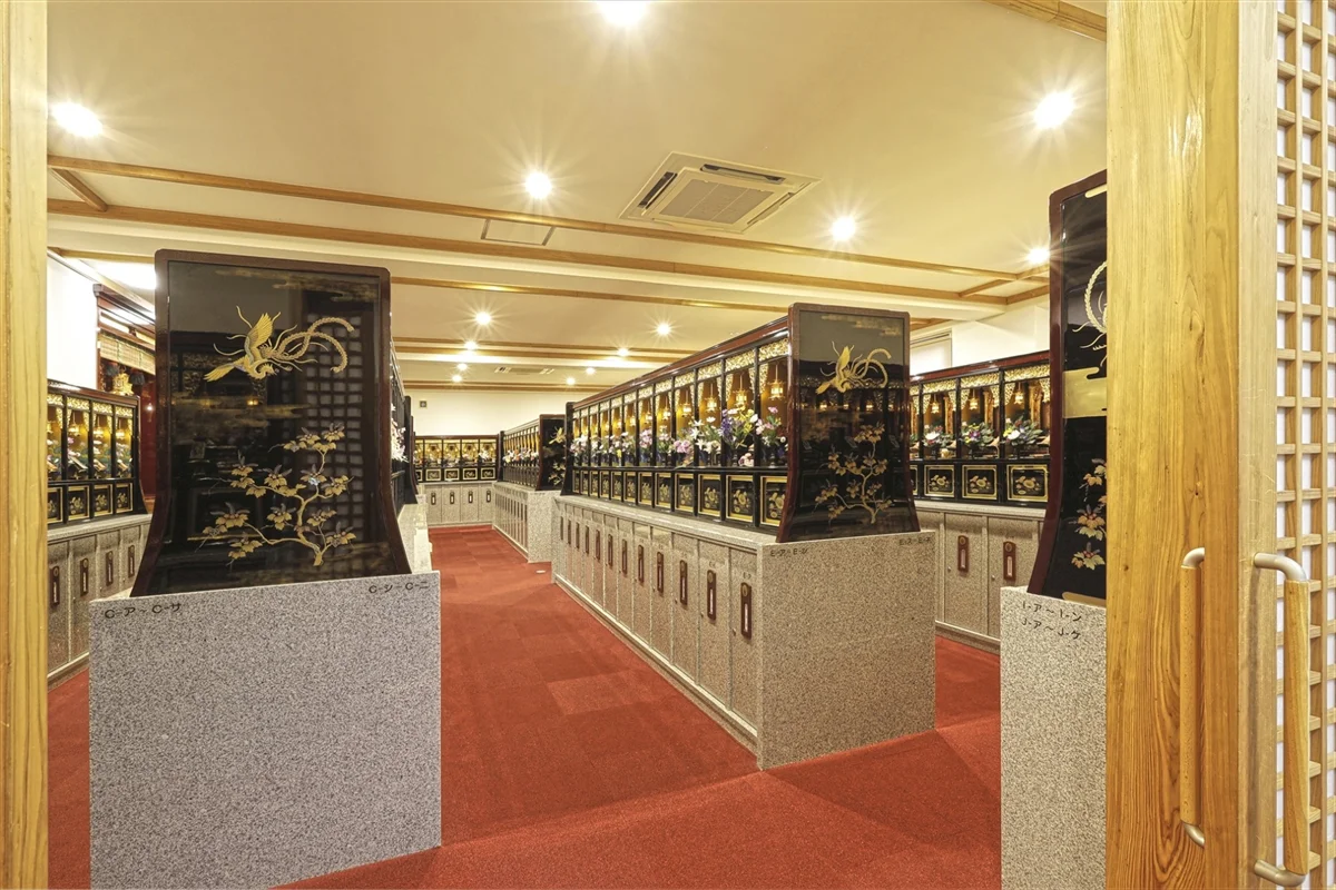 納骨堂　納骨壇施工実績画像