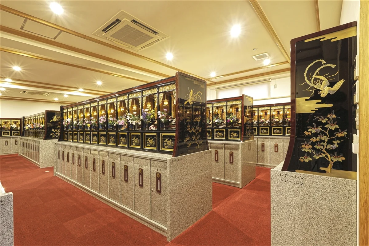 納骨堂　納骨壇施工実績画像