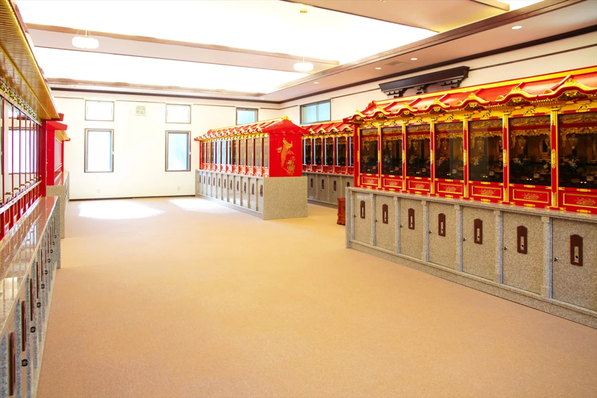 納骨堂　納骨壇施工実績画像