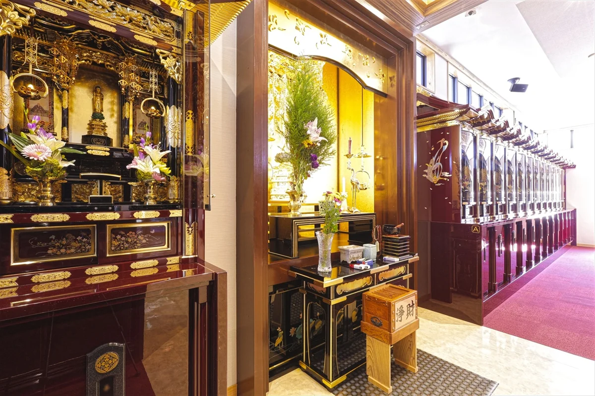 納骨堂　納骨壇施工実績画像