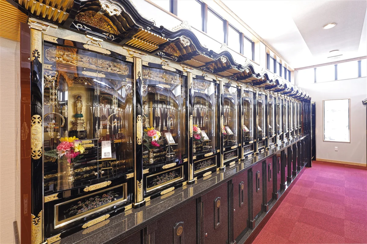 納骨堂　納骨壇施工実績画像