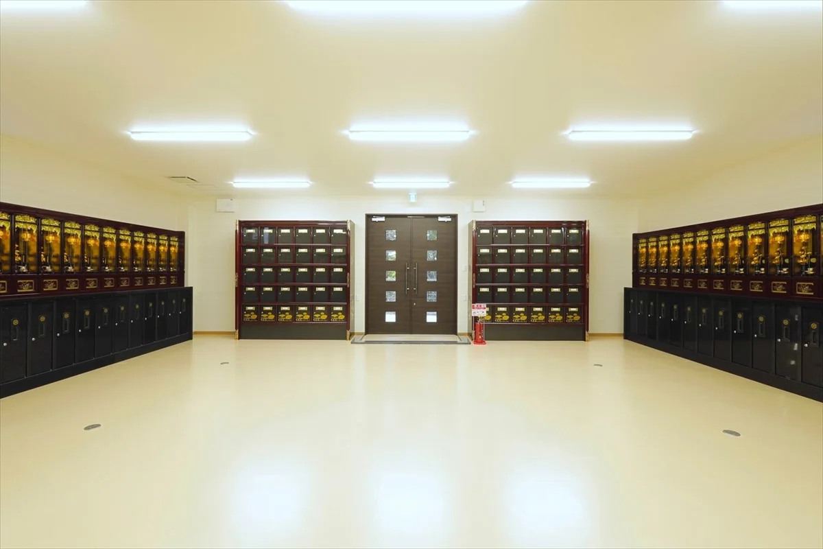 納骨堂　納骨壇施工実績画像