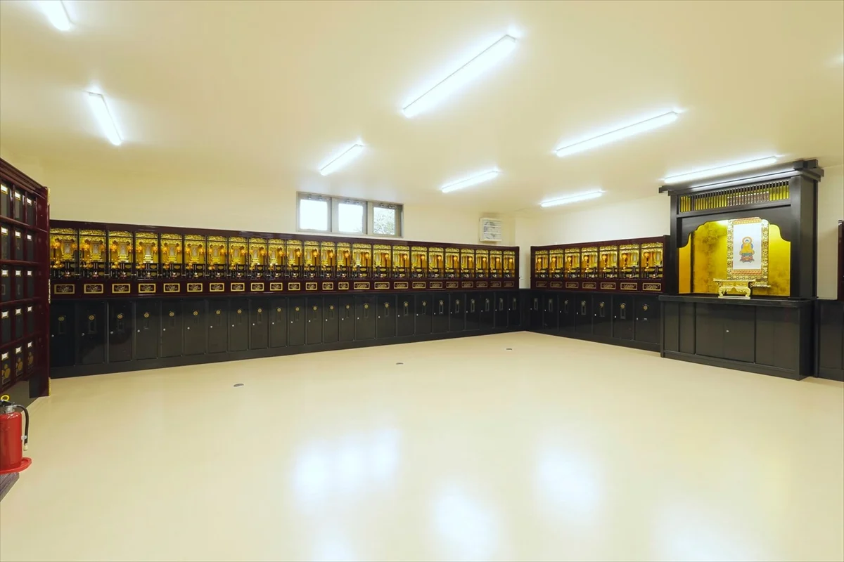 納骨堂　納骨壇施工実績画像