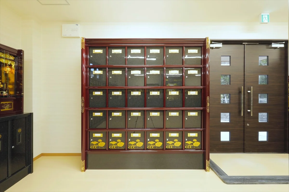 納骨堂　納骨壇施工実績画像