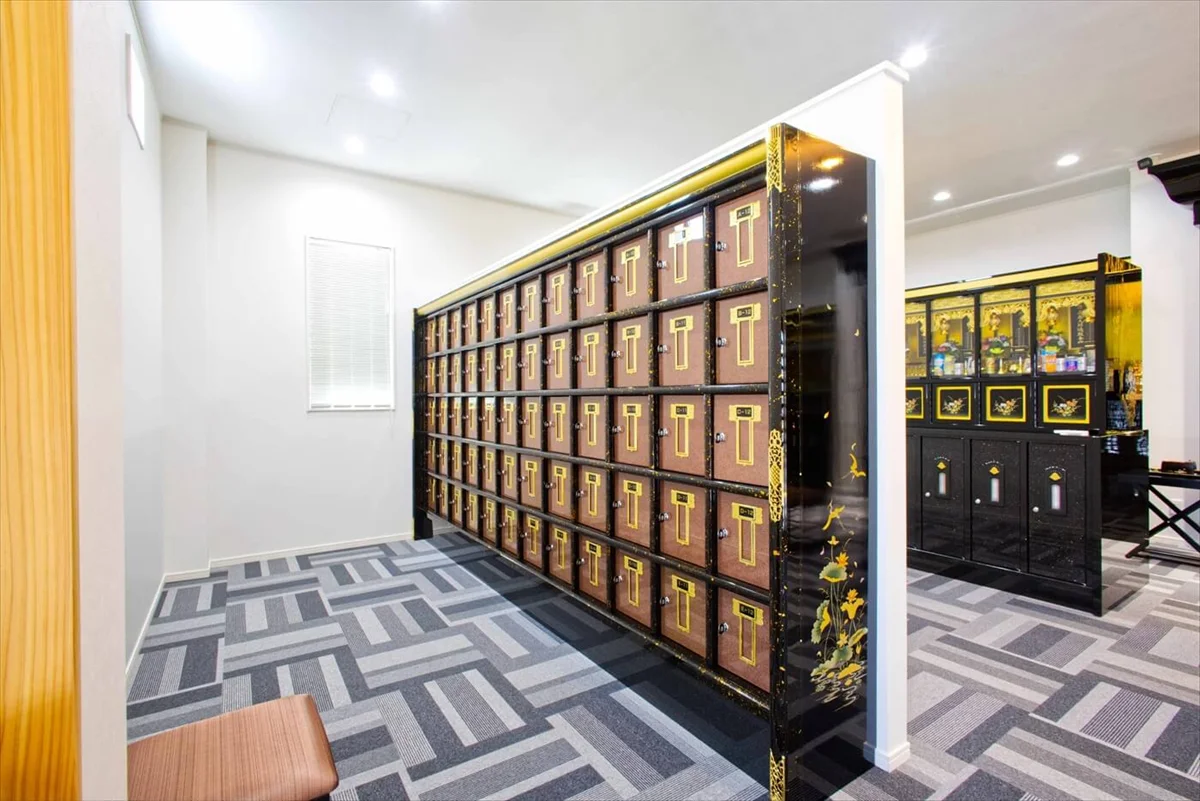 納骨堂　納骨壇施工実績画像