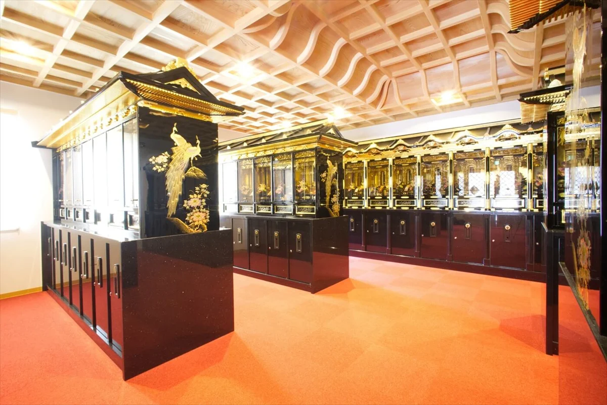 納骨堂　納骨壇施工実績画像