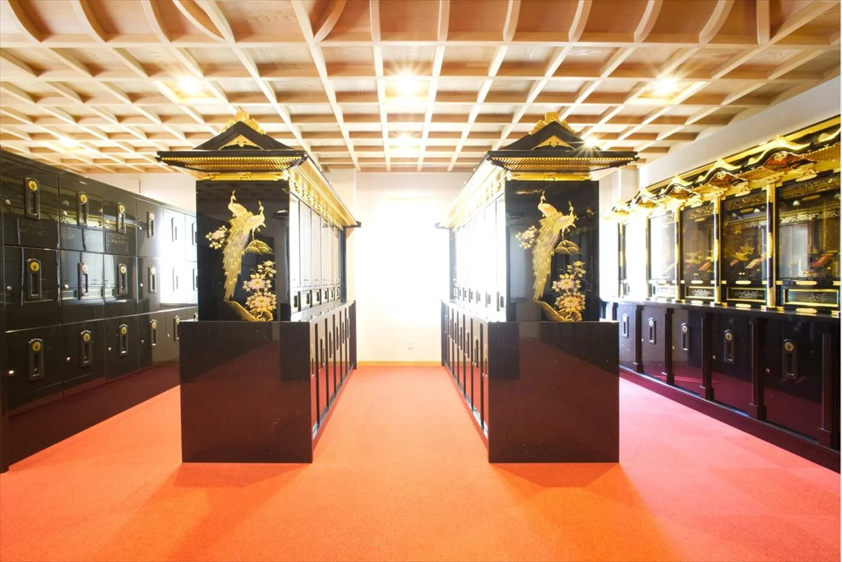 納骨堂　納骨壇施工実績画像