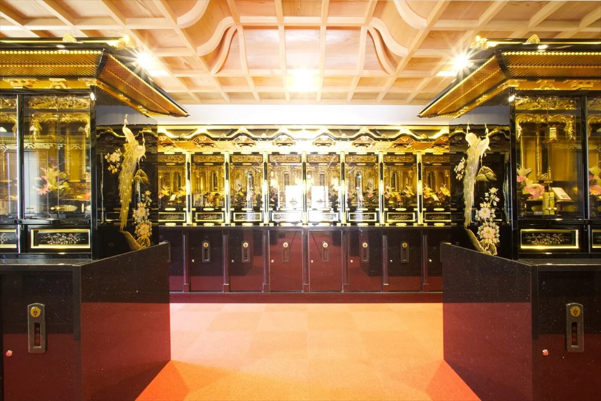 納骨堂　納骨壇施工実績画像