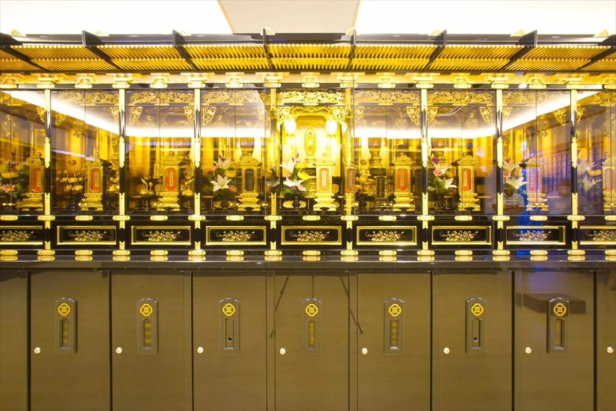 納骨堂　納骨壇施工実績画像