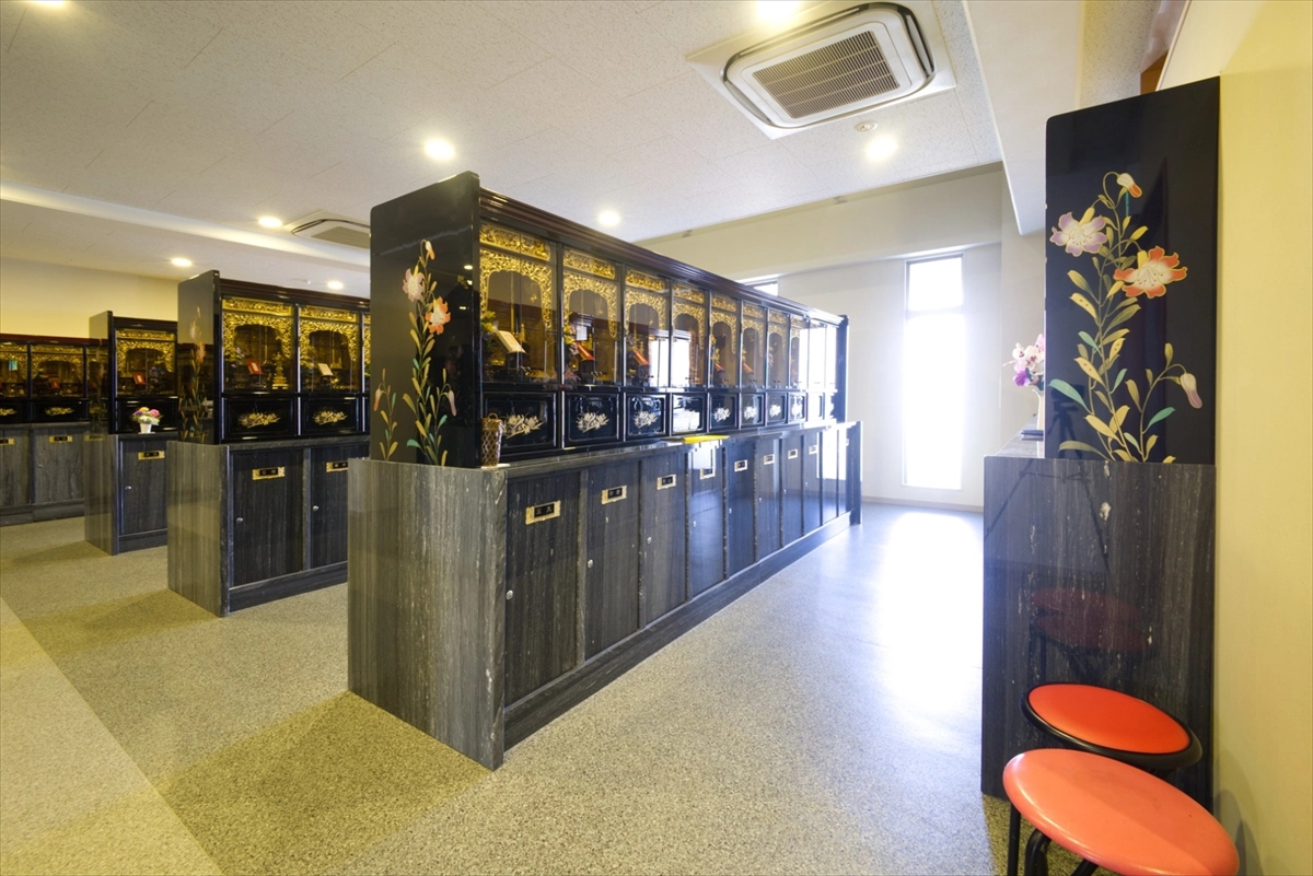 納骨堂　納骨壇施工実績画像