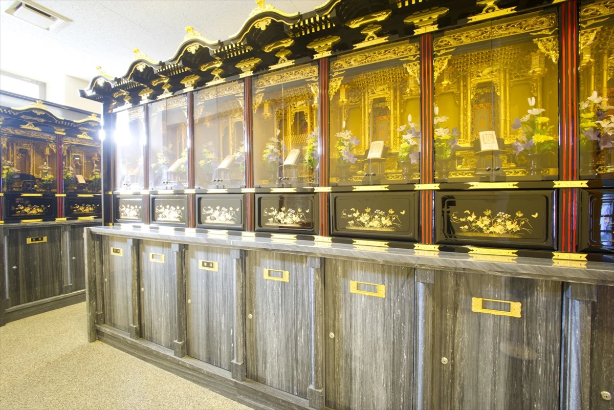 納骨堂　納骨壇施工実績画像