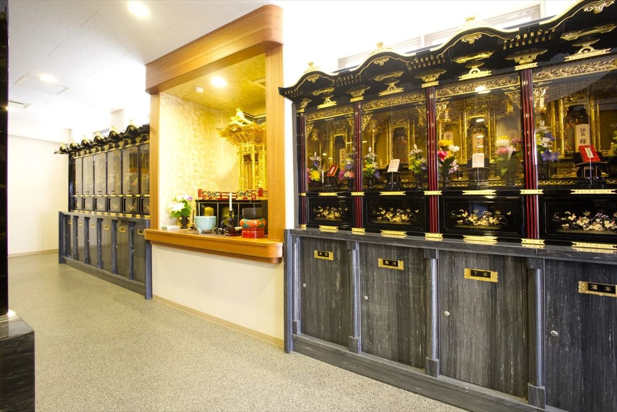 納骨堂　納骨壇施工実績画像