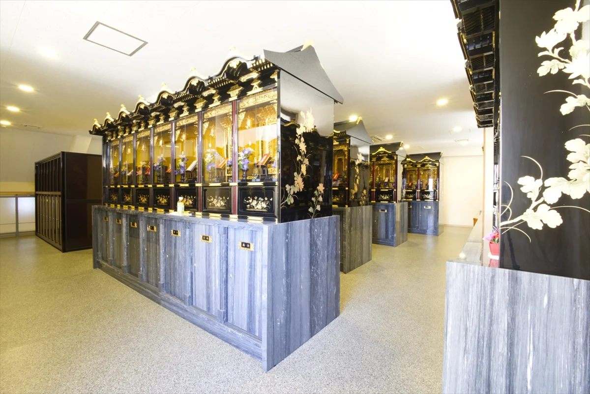 納骨堂　納骨壇施工実績画像