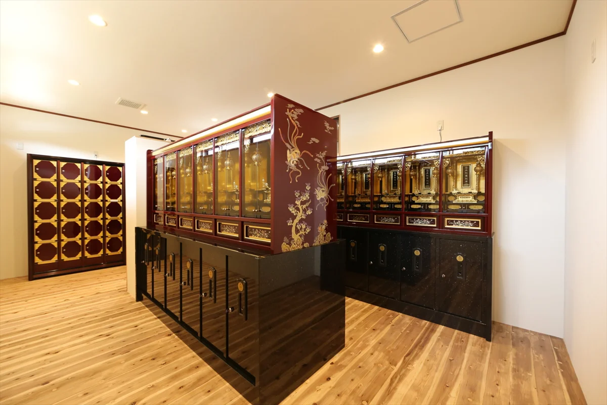 納骨堂　納骨壇施工実績画像