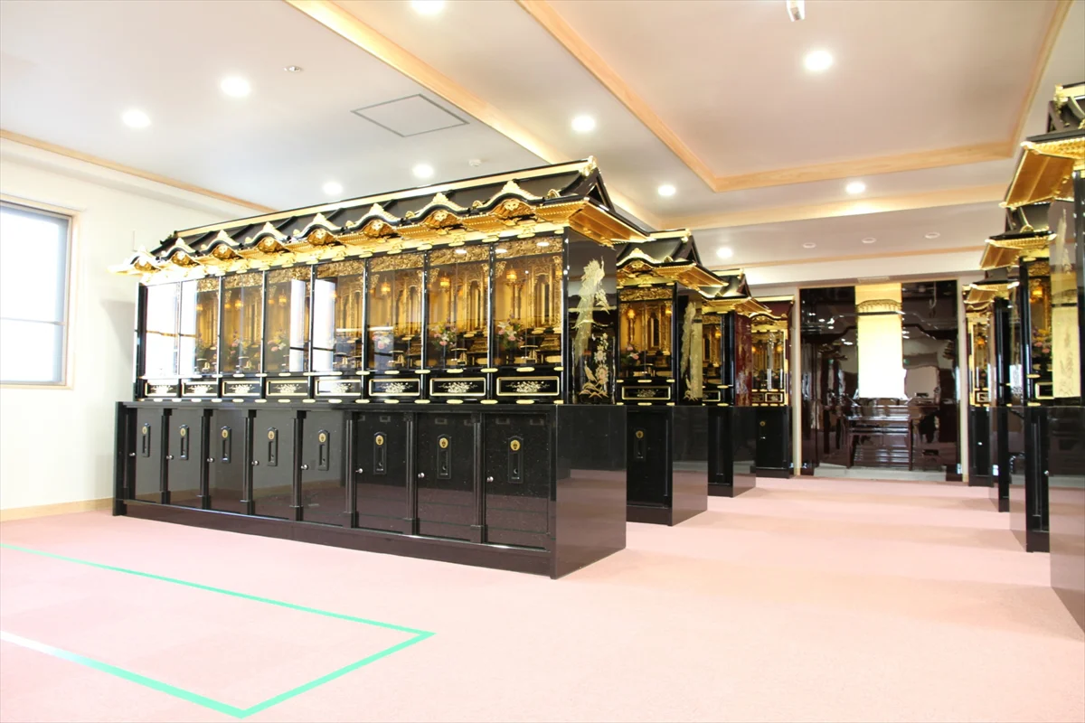 納骨堂　納骨壇施工実績画像