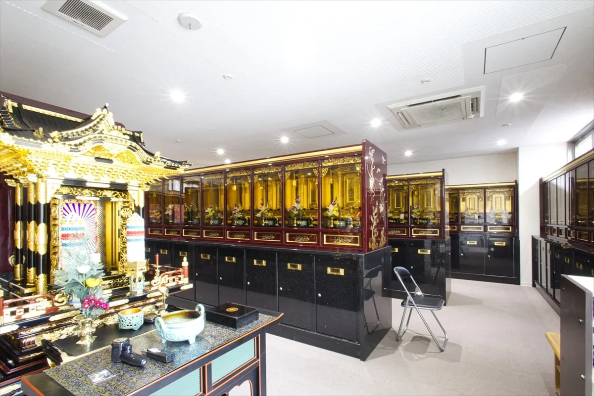 納骨堂　納骨壇施工実績画像
