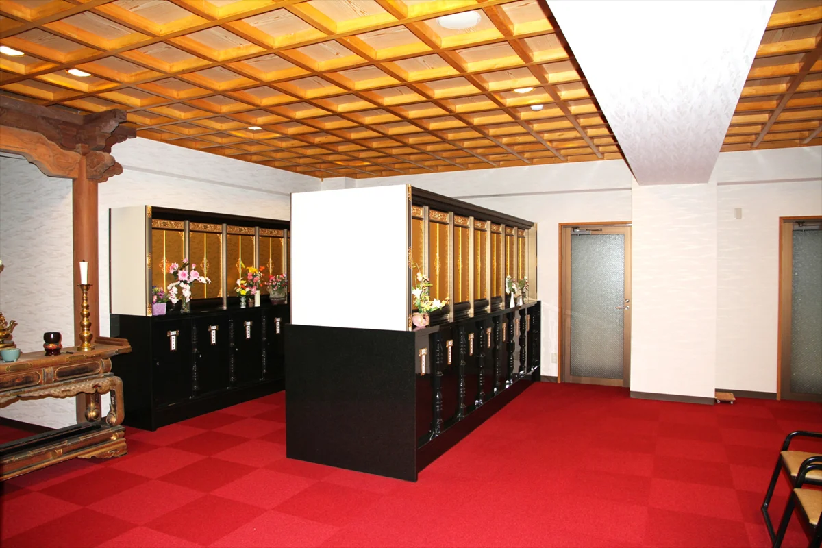 納骨堂　納骨壇施工実績画像