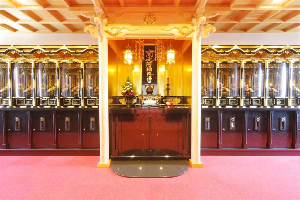 納骨堂　納骨壇施工実績画像