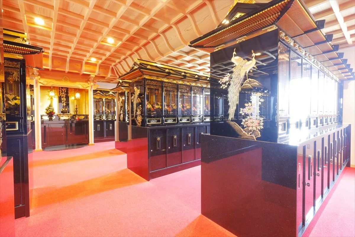 納骨堂　納骨壇施工実績画像
