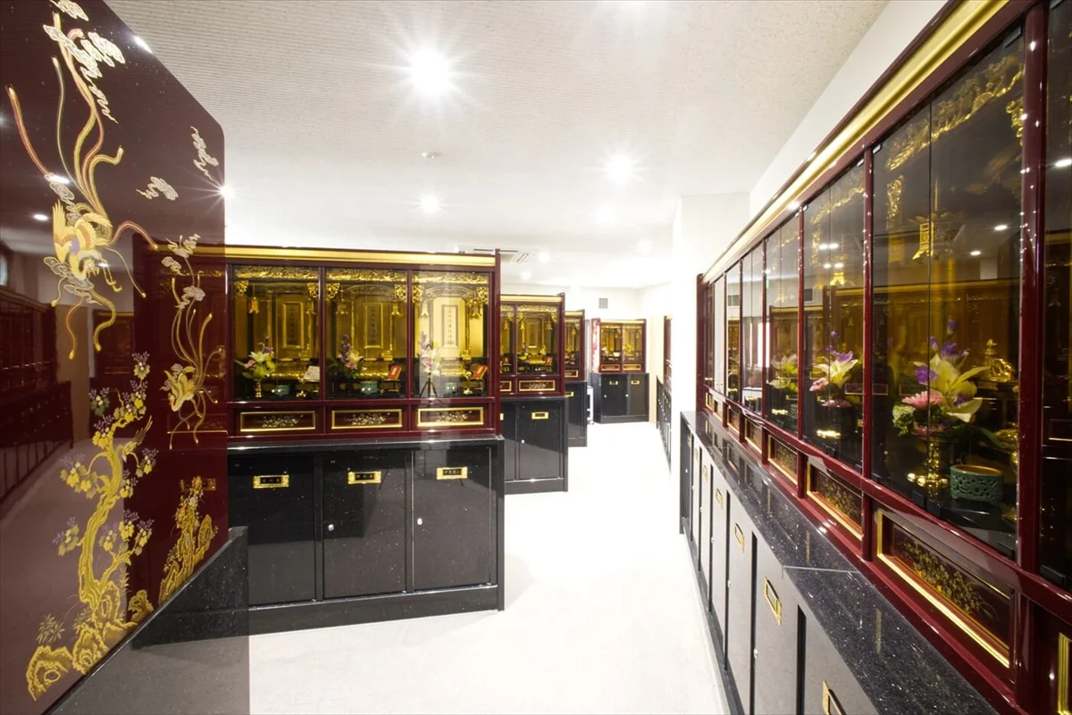 納骨堂　納骨壇施工実績画像