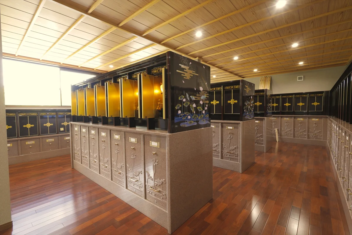納骨堂　納骨壇施工実績画像