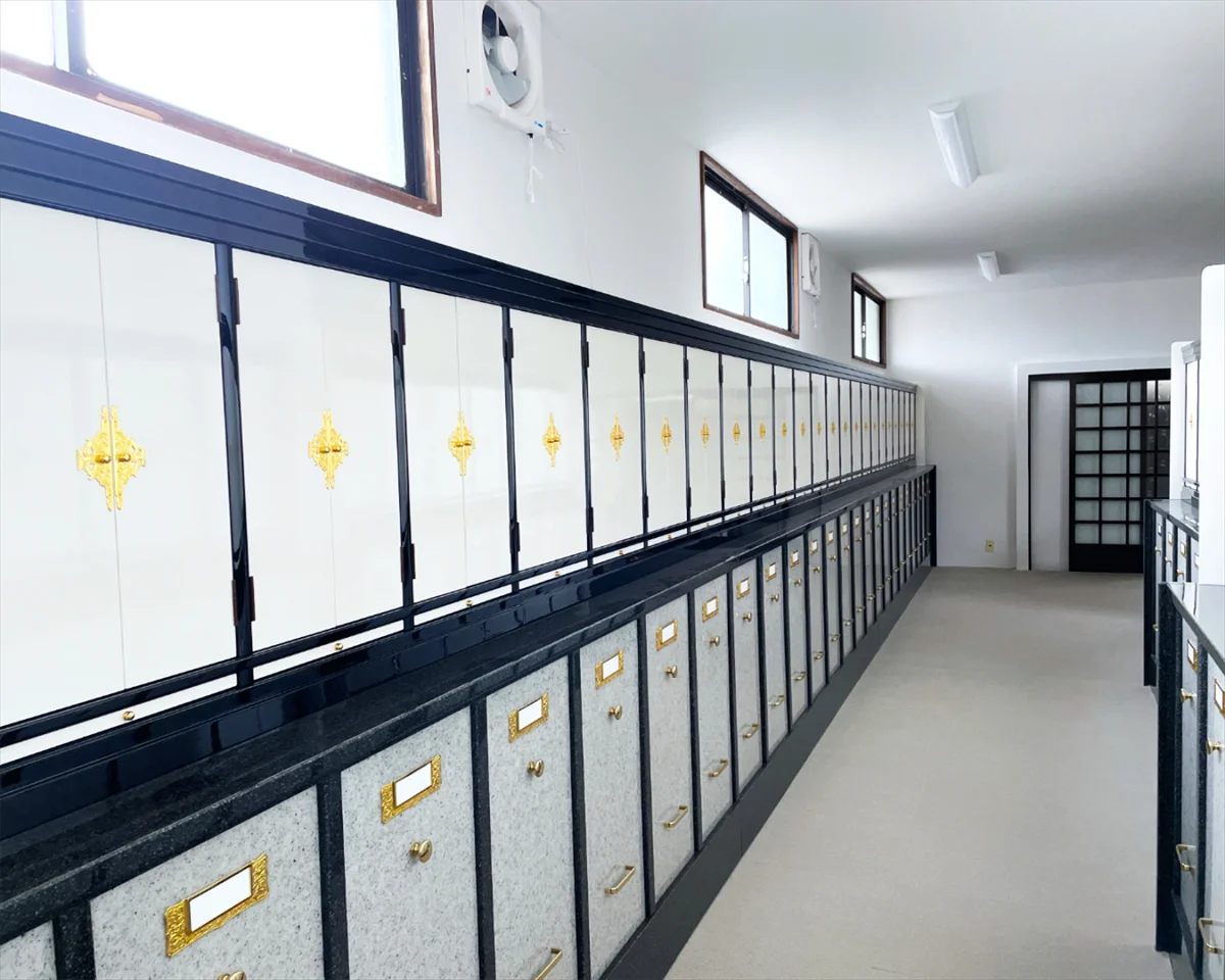 納骨堂　納骨壇施工実績画像