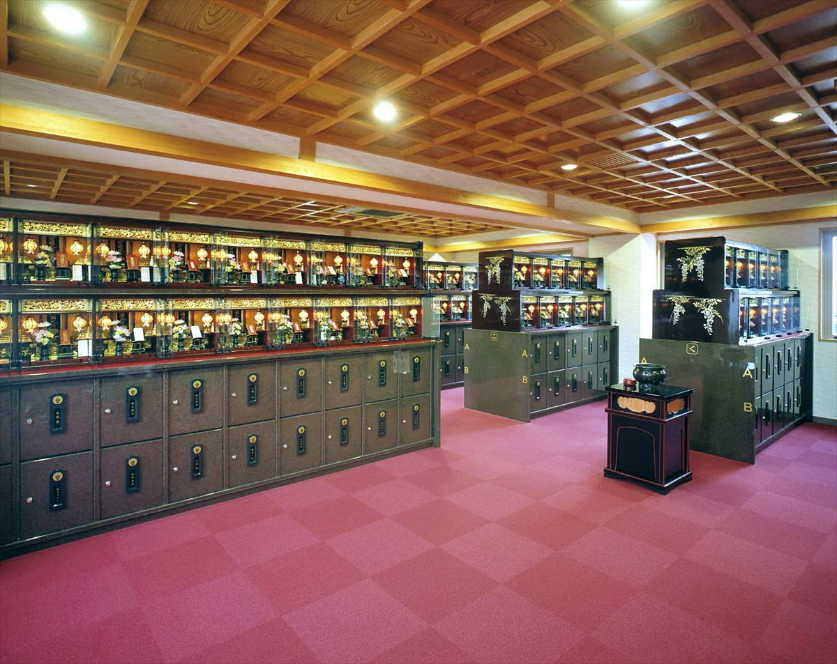 納骨堂　納骨壇施工実績画像