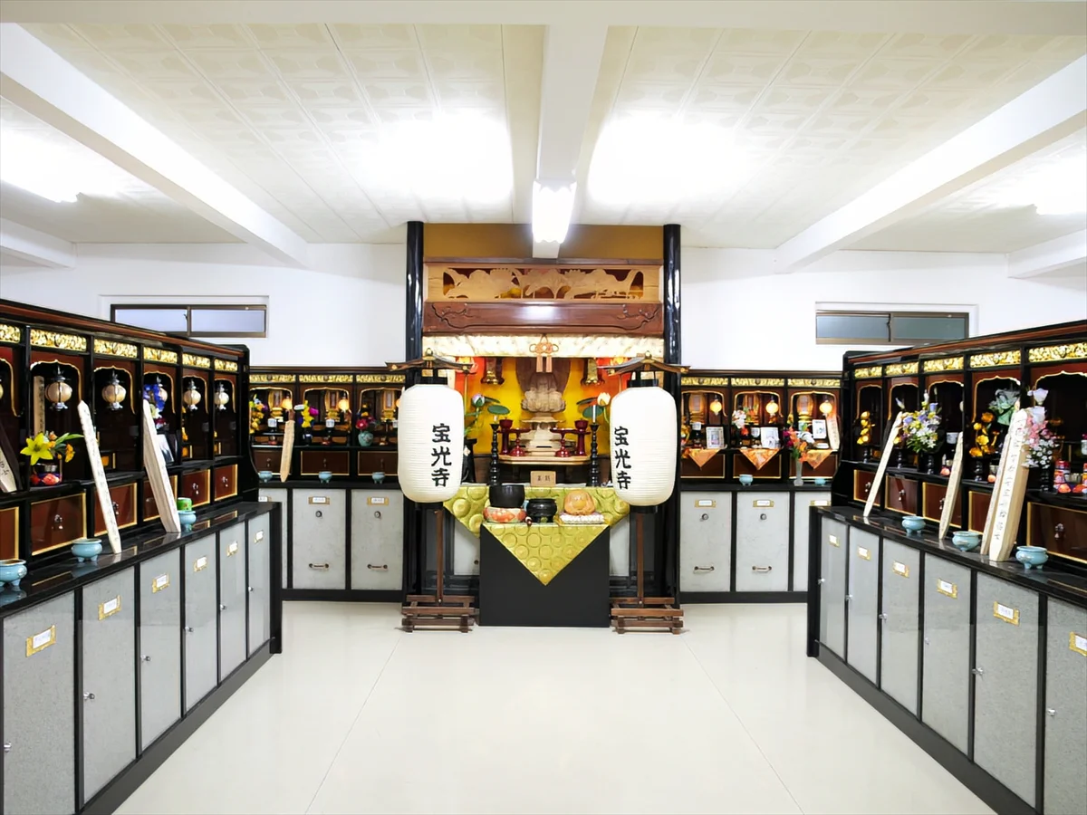 納骨堂　納骨壇施工実績画像
