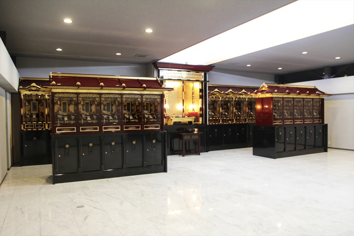 納骨堂　納骨壇施工実績画像