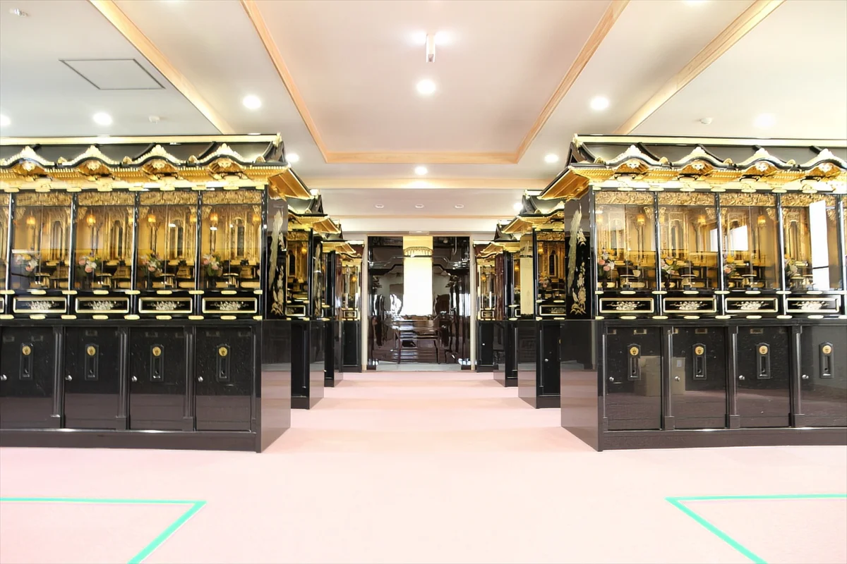 納骨堂　納骨壇施工実績画像