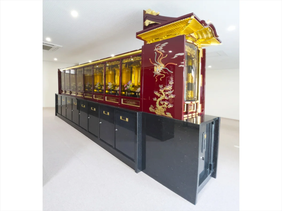 納骨堂　納骨壇施工実績画像