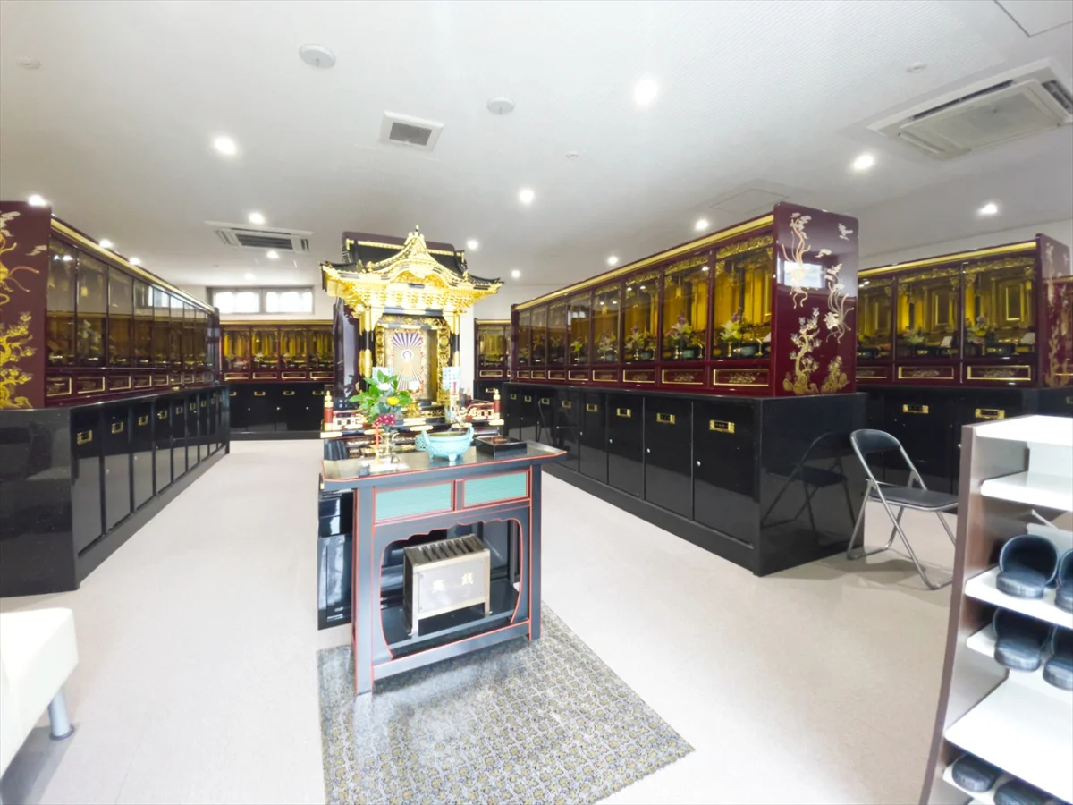 納骨堂　納骨壇施工実績画像