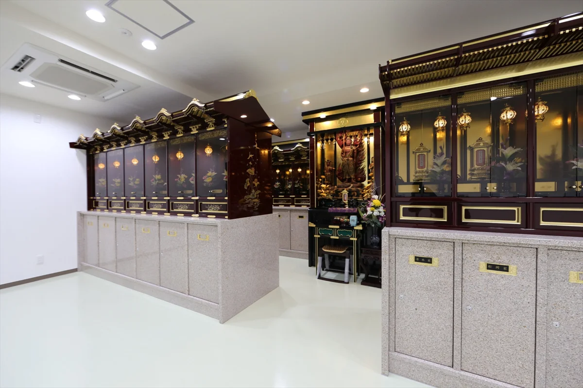 納骨堂　納骨壇施工実績画像