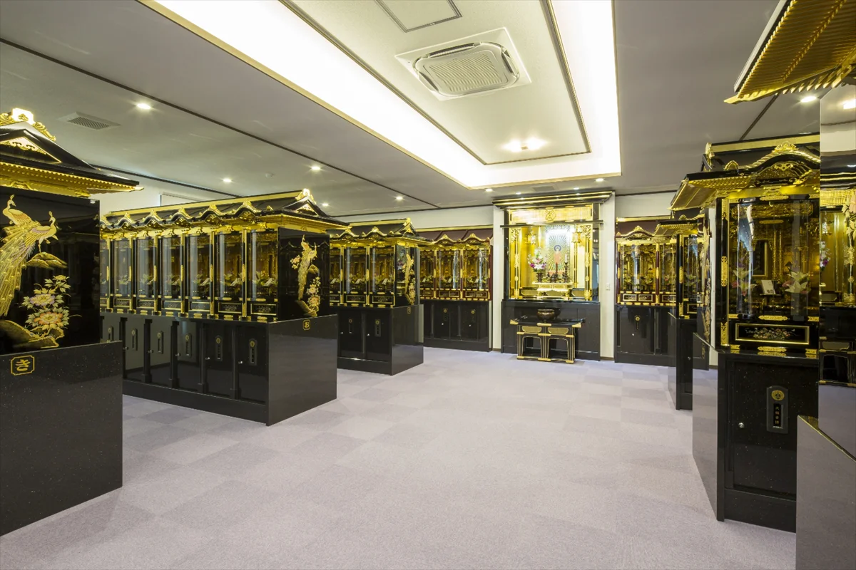 納骨堂　納骨壇施工実績画像
