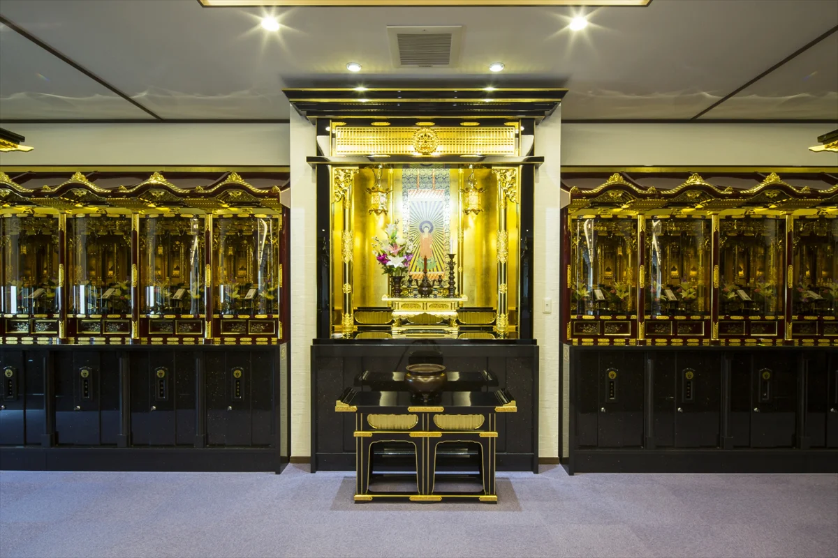 納骨堂　納骨壇施工実績画像